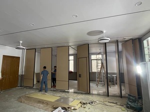 Modern Design <strong>Wooden</strong> Folding Movable <strong>Partition</strong> <strong>Wall</strong>, Used for Office Movable <strong>Walls</strong> That Can Be Operated - Product Image 4