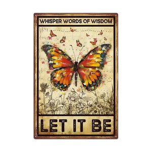 Pintura Floral Rústica de Hierro de Imitación Antigua Vintage con Temas de Amor y Música en Forma de Pirámide - Decoración Moderna para Pared de Hogar y Jardín - Product Image 1