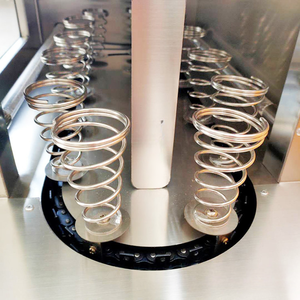 เครื่องทำกรวยพิซซ่าแบบเกลียว4หัวแม่<span class=keywords><strong>พ</strong></span>ิม<span class=keywords><strong>พ</strong></span>์อุ่นคัพ<span class=keywords><strong>เค้ก</strong></span>เครื่องทำไอศกรีมหวาน<span class=keywords><strong>พ</strong></span>ร้อมเตาอบ - Product Image 5