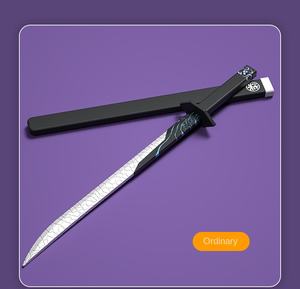 31.5インチ PUフォーム製アニメ鬼刀おもちゃ侍刀 ソフトで丈夫な軽量キッズコスプレステージハロウィン小道具おもちゃの刀 - Product Image 2