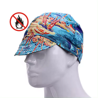 100% coton casque de sécurité chapeau ignifuge et ignifuge lavable et Durable pur coton Style américain soudage vêtements sauvetage