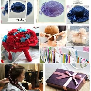 <span class=keywords><strong>Ruban</strong></span> de <span class=keywords><strong>satin</strong></span> en gros, largeur 6 mm, 25 yards par rouleau, pour emballage cadeau, décoration de mariage, artisanat, bricolage, fournitures de fête - Product Image 6