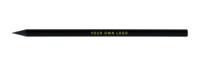 BECOL Vente en gros Crayons HB en bois standard Crayon en bois noir mat personnalisé avec logo personnalisé pour fournitures scolaires