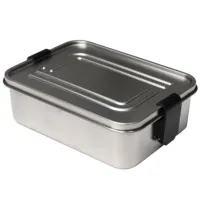 Amazon sıcak satış 304 paslanmaz çelik öğle yemeği kutusu sağlıklı ve güvenli BPA free sızdırmaz Bento kutusu bölücü