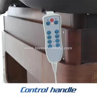 Table de massage moderne BonnieBeauty pour spa et chiropratique avec fonction chauffante en cuir PU pour chambre, atelier, salon, hôtel