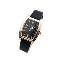 Montre à quartz carrée rétro pour femme, boîtier en alliage, acrylique, épaisseur 10 mm, affichage numérique serti de diamants, écologique, élégante