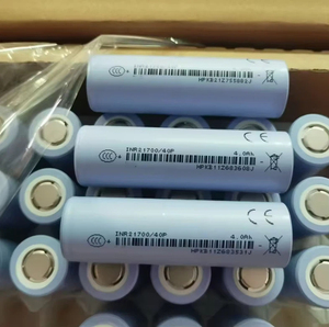 Bateria Cilíndrica de Íon de Lítio IMR 18650 Original Grau EV E 40P 4Ah 3.65V 10C de Alta Taxa de Descarga, 1200 Ciclos, para Drones e Ferramentas Elétricas - Product Image 1