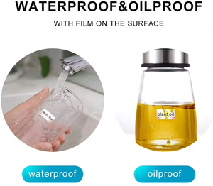 Papel de Etiquetas Portátil <span class=keywords><strong>Niimbot</strong></span> D11/D110/D101, Etiqueta de Precio Resistente al Agua y al Aceite, Etiqueta Adhesiva de Color Puro Resistente a los Arañazos - Product Image 3