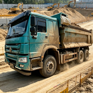 รถดัมพ์ HOWO 6x4 20 ตัน สำหรับงานหนัก เครื่องยนต์ดีเซล สำหรับขนส่งทราย งานก่อสร้าง ขนส่งวัสดุก่อสร้าง งานดิน - Product Image 3