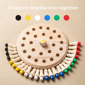 Juguetes educativos <span class=keywords><strong>para</strong></span> hacer ejercicio, <span class=keywords><strong>juegos</strong></span> de ajedrez de <span class=keywords><strong>memoria</strong></span> <span class=keywords><strong>para</strong></span> niños y juguetes Montessori, juguetes de madera <span class=keywords><strong>para</strong></span> bebés, escuela <span class=keywords><strong>para</strong></span> niños - Product Image 3