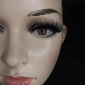 Bán Buôn Nhà Cung Cấp Nga Khối Lượng Lông Mi Giả Chồn Lash 20 Mm D Curl Dải Lông Mi Mèo Mắt Có Cánh Trông Giống Như Lash Phần Mở Rộng - Product Image 2