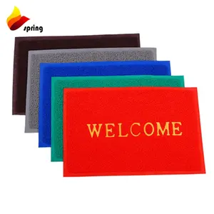 High Quality Silk Ring PVC Thickened Anti-slip Entrance Safety and Joy Door Mat