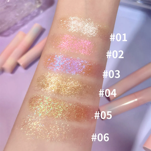 Barra de Brillo Vegano de Marca Privada con Cristales Brillantes para un Iluminador Ligero con Efecto Gelatina y Sombra de Ojos - Product Image 5