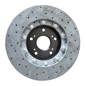 Disque de frein en céramique carbone Rotor de frein pour BMW Audi Q7 <span class=keywords><strong>GTR</strong></span> R35 gris voiture de tourisme OE spécifications du fabricant - Product Image 3