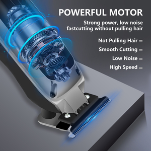 HIENA, venta al por mayor, cortadora de pelo inalámbrica, Kit de aseo para hombres, máquina de afeitar eléctrica, cortadora de pelo portátil con huecos cero para cortar cabello - Product Image 3