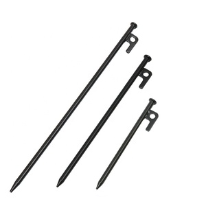 Accessoires de tente en gros, accessoires de camping, piquets de tente en acier inoxydable pour l'extérieur, piquets de sol métalliques robustes - Product Image 6