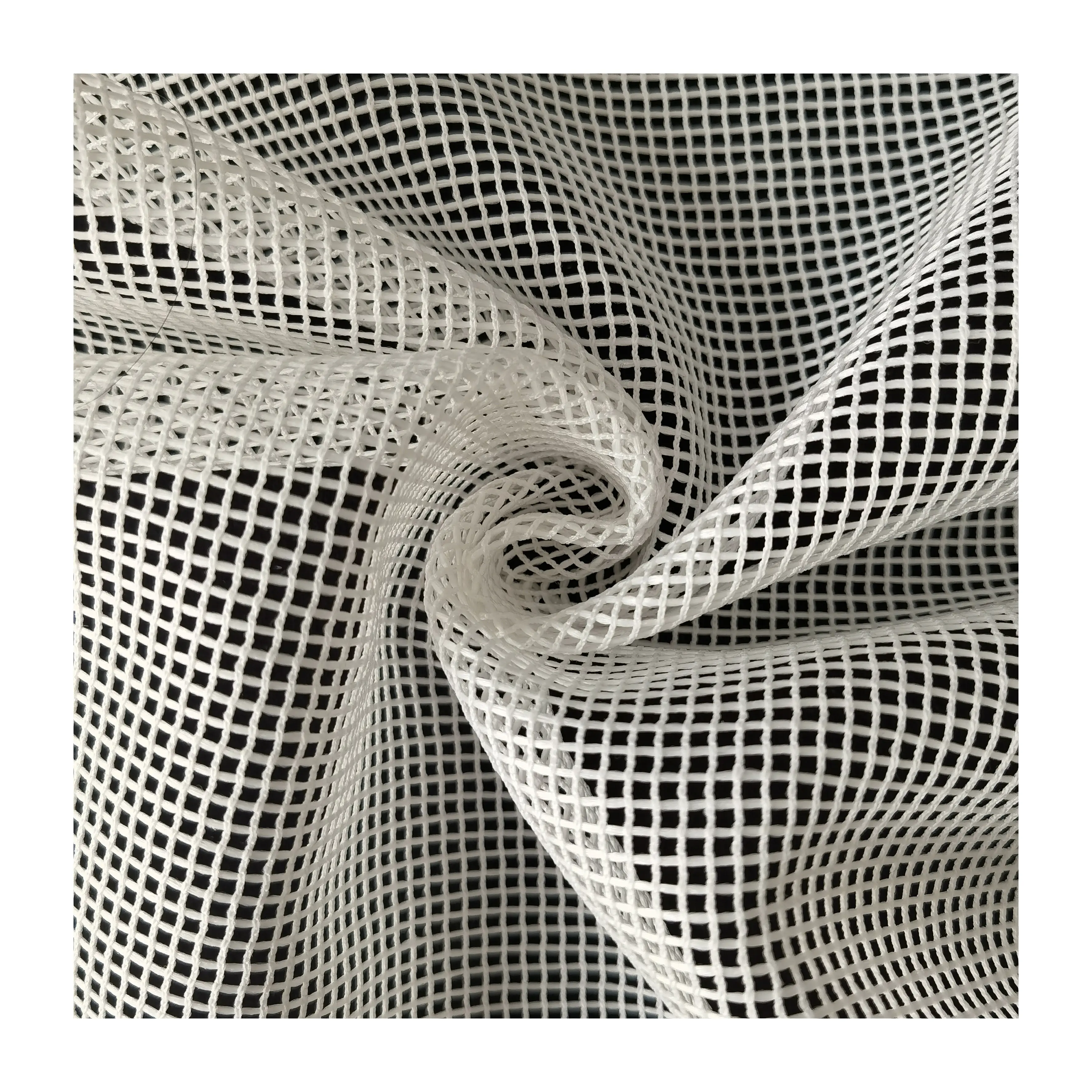 Tessuto di maglia dello schermo del poliestere rigido del quadrato 120gsm per la tenda, borsa della biancheria, scarpe
