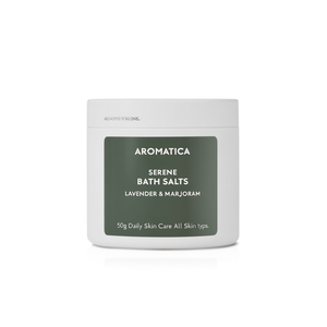 Aromatica Serene Sels de Bain Lavande & Marjolaine 50g Soin Quotidien de la Peau Tous Types de Peau - Product Image 2