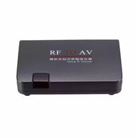 Convertidor de adaptador de RF a AV Salida de audio y video compuesto coaxial a RCA para televisores antiguos, VCR, consolas de juegos retro (NTSC/PAL)