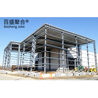 Marco de estructura de acero prefabricado barato almacén de hangar de Australia y taller de torre de tanque de agua sala de exposición