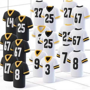 New Orleans ev uzakta Mans futbol forması Olaves beyaz siyah Adults eus Polyester örgü futbol aşınma yetişkinler - Product Image 1