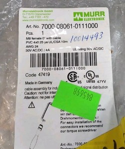 <span class=keywords><strong>Conector</strong></span> Hembra Cle Loc5d18 Plc 7000-08061-0111000 para Producto en Garantía - Product Image 2