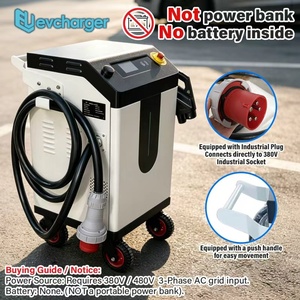 เครื่องชาร์จรถยนต์ไฟฟ้าแบบพกพา 60kW 480V AC รองรับการชาร์จเร็ว พร้อมมาตรฐานป้องกัน IP54 สำหรับรถยนต์ไฟฟ้า - Product Image 3