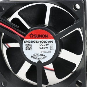 Ventilateur axial de refroidissement pour armoire et onduleur SUNON EF60202B3-000C-A99 60x60x20mm 24VDC 23mA 0.56W 3000RPM 14.1CFM à roulement à billes - Product Image 6