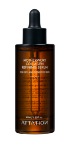 Suero de colágeno de motherwort ATTATION hecho en Corea, refinador de la piel, hidratante, antiarrugas, ligero, para el cuidado facial diario. - Product Image 5