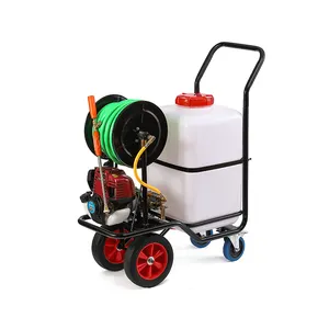 Agricultural sprayer four wheel high pressure 60L Trolley power sprayer