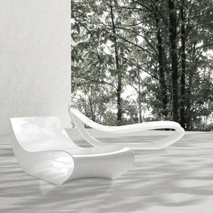 Chaise longue de piscine en fibre de verre moderne pour hôtel, chaise longue de jardin, chaise de plage, chaise de terrasse, détente pour projet de villa de plage - Product Image 5