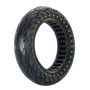 Pneus Nedong 10x2.5, pneus pleins à double nid d'abeille pour trottinettes, trottinettes électriques et vélos d'équilibre - Product Image 3