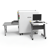 Scanner de bagages à rayons X pour inspection, technologie de détection par IA, taille du tunnel 650*500 mm, modèle SD-6550A
