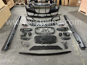 Kit carrosserie de conversion de voiture XLstyling pare-chocs avant avec panneaux latéraux antibrouillard pare-chocs arrière pour <span class=keywords><strong>CHRYSLER</strong></span> <span class=keywords><strong>300C</strong></span> 2012-2014 <span class=keywords><strong>2015</strong></span> + - Product Image 5