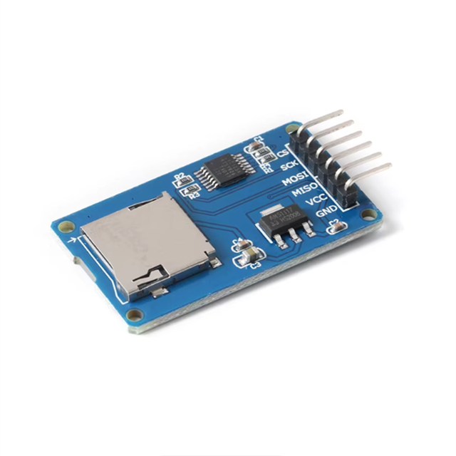 XLW Micro SD Card Module TF Card Reader/writer SPI Interface with Level Conversion Chip
