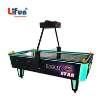 Máquina de Juegos Arcade Operada con Monedas, Mesa de Hockey de Aire Electrónica para Niños y Adultos, Venta al Por Mayor de Fábrica LIFUN