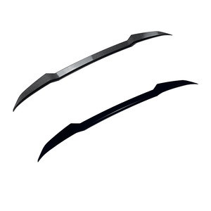 Aileron de coffre arrière Audi Q5 FY Sportback 2021+ Noir piano Texture fibre de carbone ABS Style bec de canard - Product Image 5