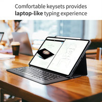 Étui pour clavier sans fil BT antichoc personnalisé avec porte-crayon pour iPad Air 10.9 pouces iPad Pro 11 2020 2021 2024