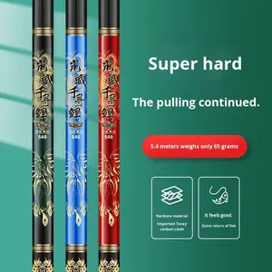 Guangwei Qianxun Karper Hengel Harde Middelmatige Actie 6-12 Secties 3.6M-7.2M Ultralichte Koolstofvezel Lokstaaf - Product Image 3