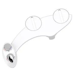 Hot And Cold Water Bidet Adjustable Abs Plastic Toilet Bidet Attachment Non Electric Toilet Bidet For Seat Attachment
