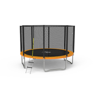 Zoshine ranjang lompat trampolin luar ruangan, tempat tidur lompat besar elastis dengan sertifikat CE - Product Image 2