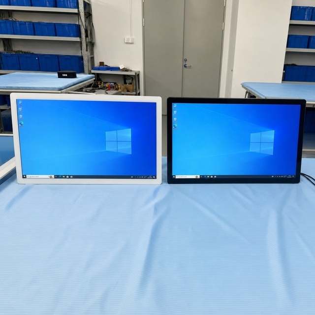 OEM Custom Windows 10/11 Pro Touch Interactive 21.5 Inch Metal Shell Self-Service Kiosk 4G 2-Year Warranty Commercial Display