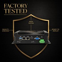 Computadora Integrada Sin Ventilador YCT Intel N100 16GB DDR4 4 USB 3.0 2 COM GPIO WiFi para Monitoreo Remoto de Subestaciones de Energía Inteligente
