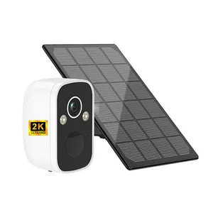 3MP Solar Camera 8000mAh Battery Wifi Solar Security Cctv Camera System Wireless Outdoor 4g Security Camera 3W Solar Panel