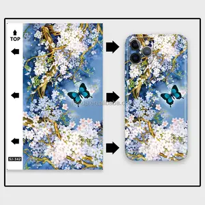 Cheap price customized A4 size phone skin PVC wrap mobile phone back stickers for phone