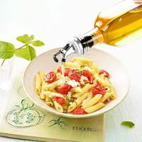 Bouteille d'huile d'olive en verre vert antique de 500 ml avec bec verseur anti-goutte, distributeur d'huile de cuisson carré Marasca vide, vente en gros d'usine