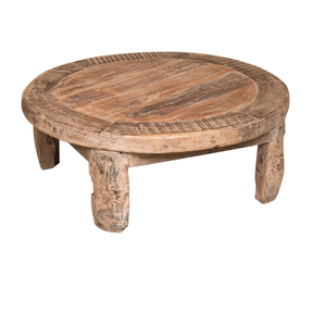 Table basse en bois massif moderne KAMAL ART and CRAFT, faite à la main, pour salon, chambre, hôtel, resort, extérieur - Product Image 3