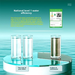 Depuratore d'Acqua Sottolavello L&U <span class=keywords><strong>LU</strong></span>-R400(D) a Osmosi Inversa RO a 2 Stadi, ad Alto Flusso, per Uso Domestico, con Filtro PACRO per Acqua Potabile Diretta - Product Image 1