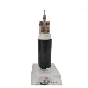 NYY STA 5コア5*10mm2 6ミリメートル150 185sqmm 70mm2 PVC Power Cable 4ミリメートル16ミリメートル