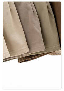 440 GSM algodón de alta calidad para <span class=keywords><strong>hombre</strong></span> Heavy Highstreet pantalones cortos casuales sueltos patrón sólido - Product Image 5